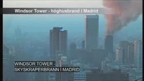Torre Windsor-Høyhusbrann i Madrid