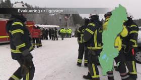 Evakuering fra veltet sovevogn