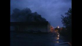 Brand i kemifabrik i Arlöv