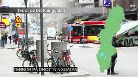 Terror på Drottninggatan.
