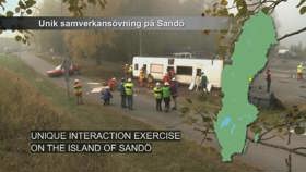 Unique interaction exercise at Sandö
