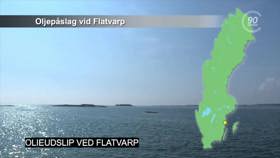 Olieudslip ved Flatvarp.