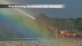 Provkörning skumkanon och strategier