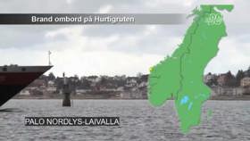 Palo Nordlys-laivalla