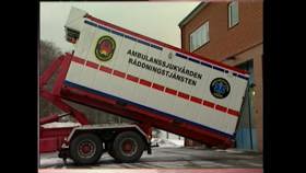 Mobil sjukvårdscontainer