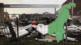 Gas explosion in Fredrikstad