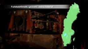 Fullskaleförsök i gruvort - Extramaterial