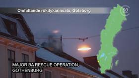 Major BA rescue operation, Gothenburg