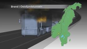 Brand i Oslofjordtunnelen.