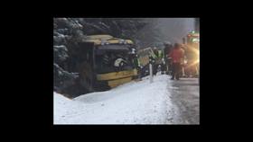 Bussolycka - masskadeplats vid Rasbo