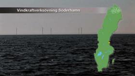 Räddningsövning från vindkraftverk till havs