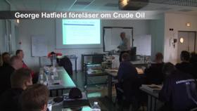 Brandsläckning i Crude Oil