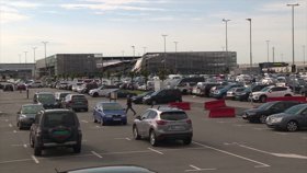 Brann og ras i parkeringshus, Stavanger, Norge