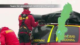 Advanced rescue team in Höganäs