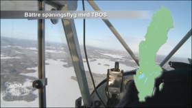 Bättre flygspaning med trådlös bildöverföring