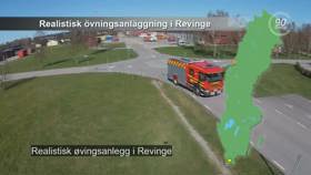 Realistisk øvningsanlegg i Revinge