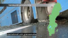 Internationalt unik grænseøvelse.