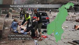 Terrorangreb i centrum af Oslo.