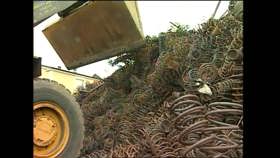 Industribrand i Lesjöfors