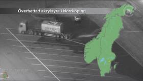 Ylikuumentunutta akryylihappoa Norrköpingissä