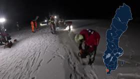 Heste gjennem is, Ljungbyhed