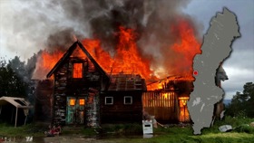 Svensk räddningstjänst på insats i Norge