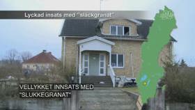 Vellykket innsats med \slukkegranat\
