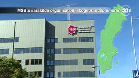 MSB:s særorganisation skovbrandene sommeren 2018.