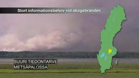 Suuri tiedontarve metsäpalo