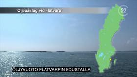 Oljyvuoto Flatvarpin edustalla
