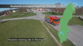Realistic training site in Revinge