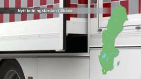 Nytt ledningsfordon i Skåne