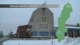 Turvallisempi sammutusauto Örebrossa