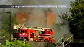 Två brandmän dödade under rutinuppdrag i Bryssel 