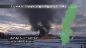 Räjähdys ABB:n Ludvikan suurjännitelaitoksessa