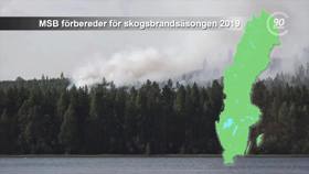 MSB valmistautuu metsäpalokauteen 2019