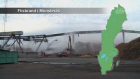 Flisbrand i Mönsterås